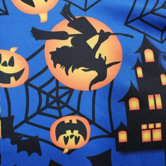 Amy Byer NWT Halloween dress with haunted house, bat, spiderweb girls size large - Picture 7 of 7